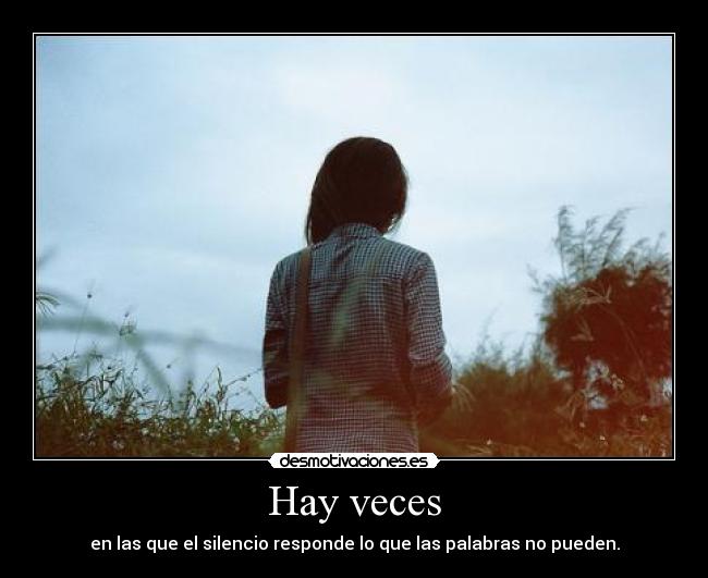 Hay veces - 