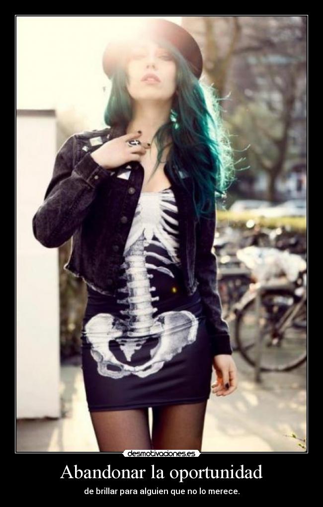 Abandonar la oportunidad - 