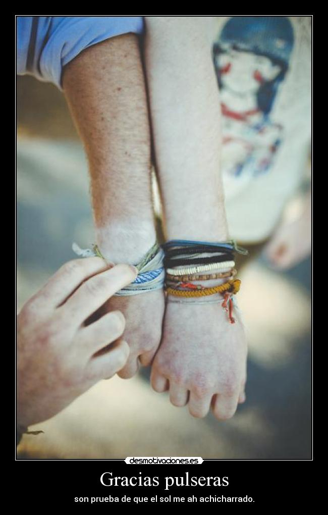 Gracias pulseras -