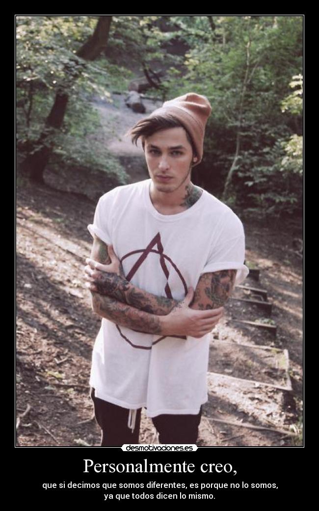 Personalmente creo, - 