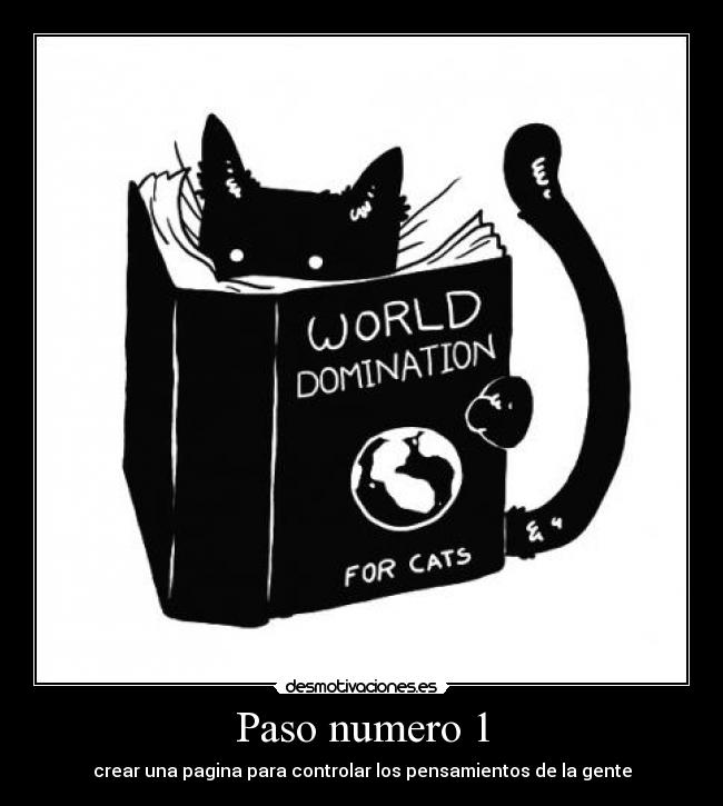 Paso numero 1 - crear una pagina para controlar los pensamientos de la gente