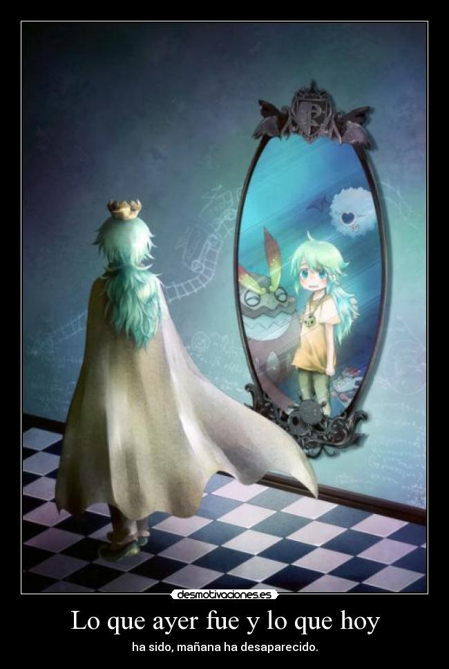 Lo que ayer fue y lo que hoy -