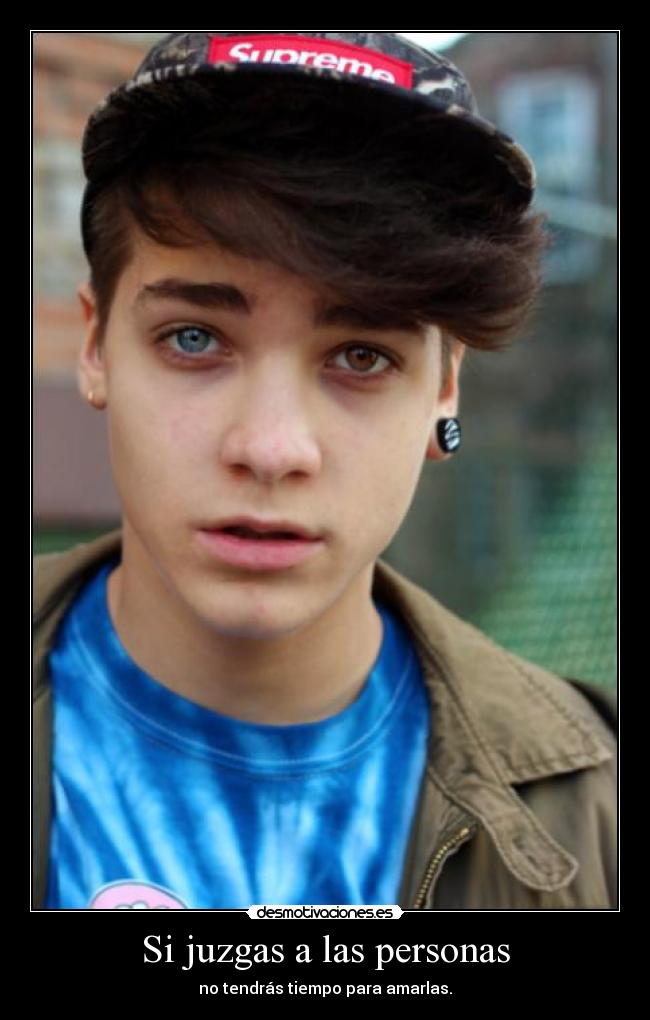 Si juzgas a las personas -