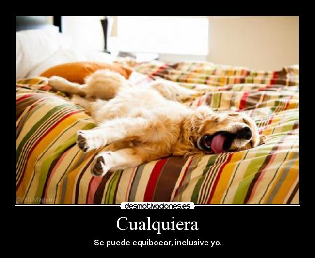 Cualquiera -