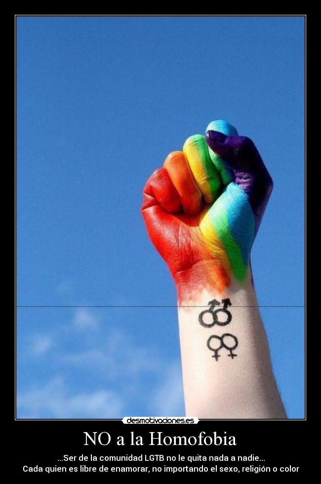 NO a la Homofobia -