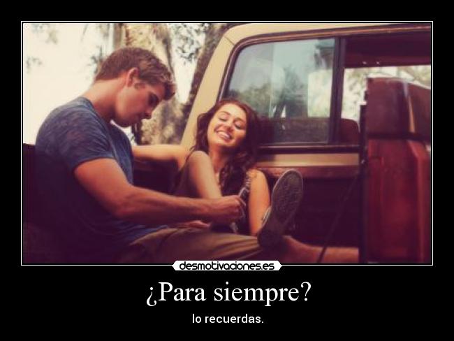 ¿Para siempre? - 