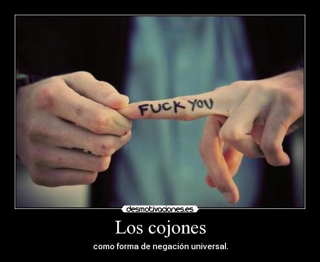 Los cojones - 