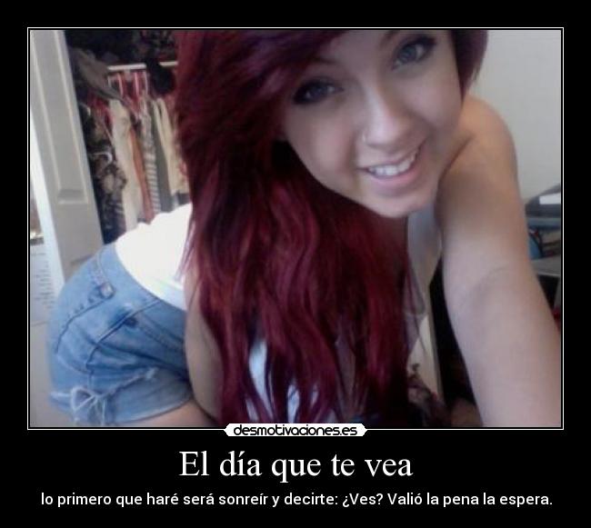 El día que te vea -