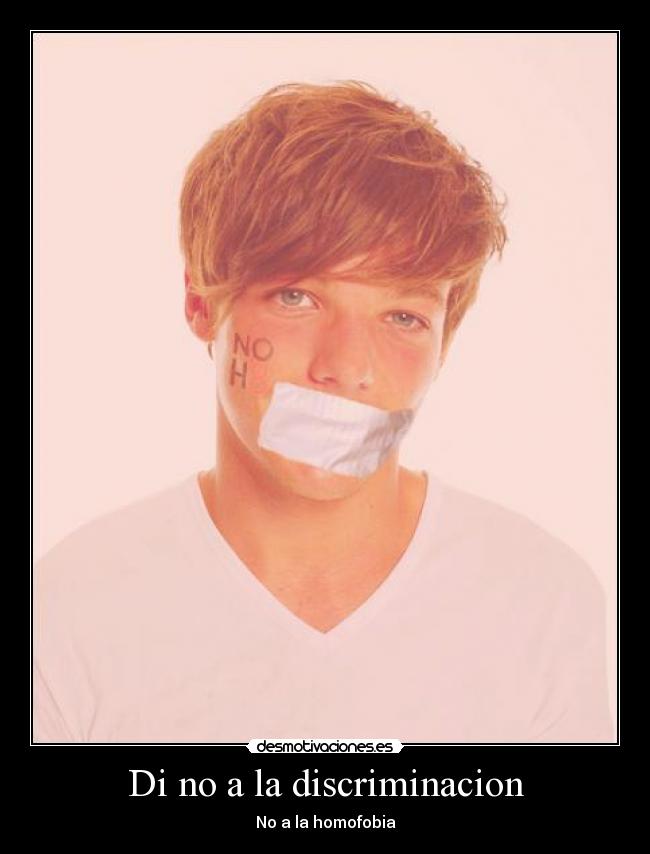 Di no a la discriminacion - 