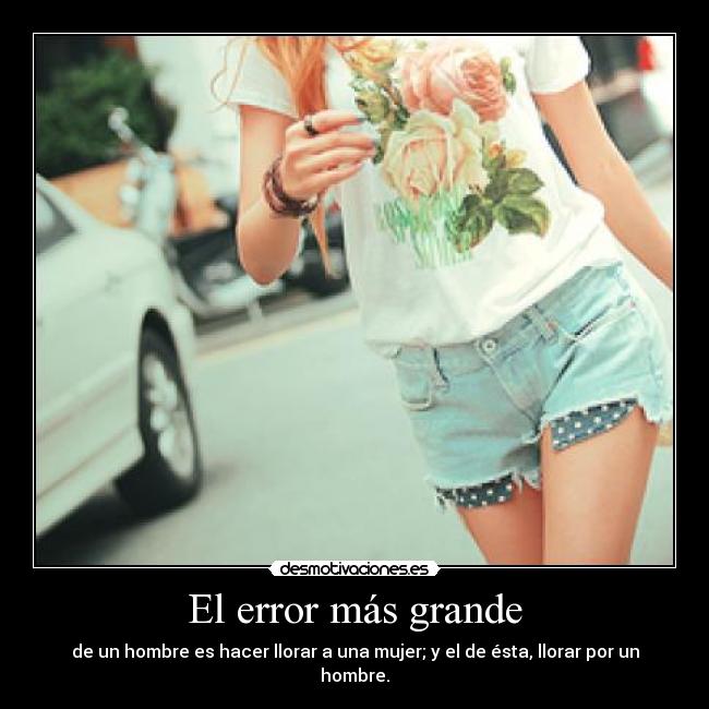 carteles nadie debe llorar por nadie desmotivaciones