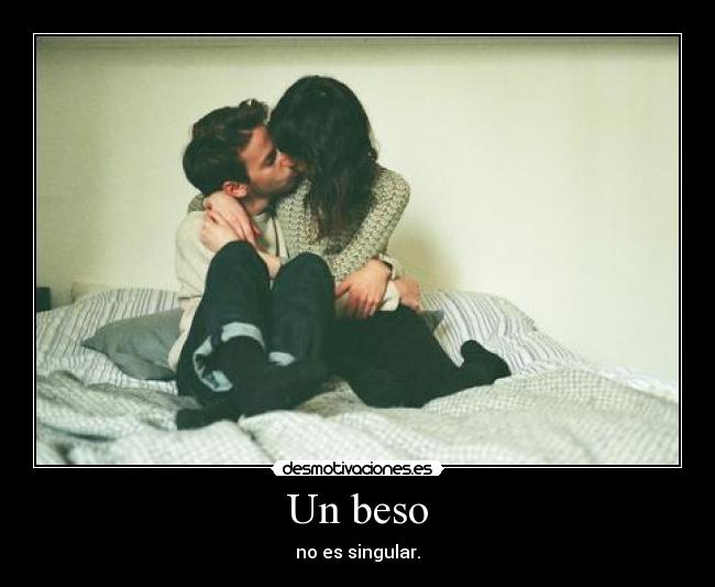 Un beso -