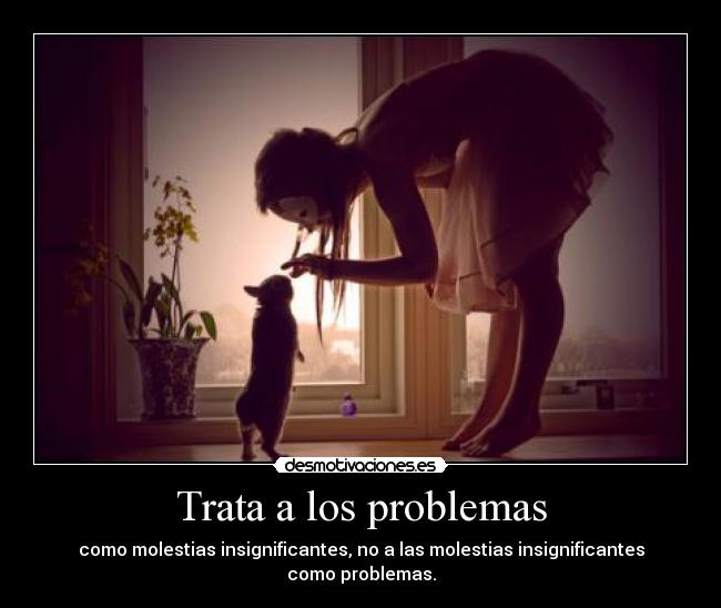 Trata a los problemas - 