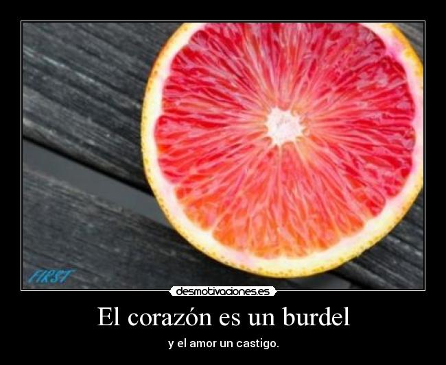 El corazón es un burdel -