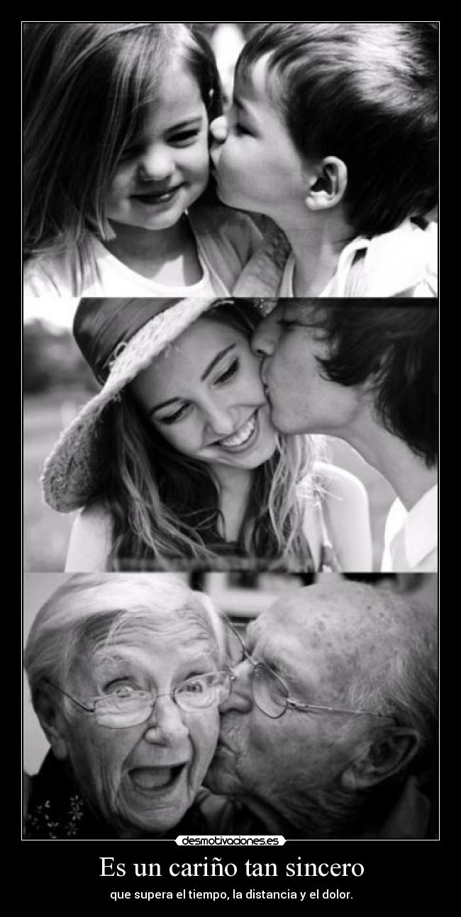 Es un cariño tan sincero -