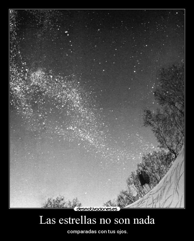 Las estrellas no son nada - 