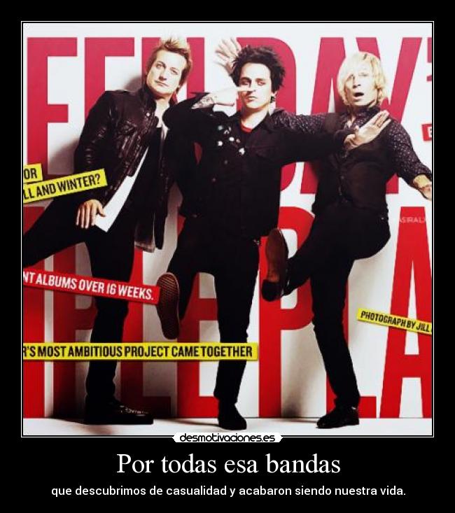 carteles green day desmotivaciones