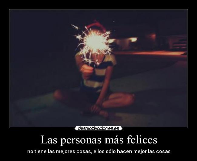 Las personas más felices - 
