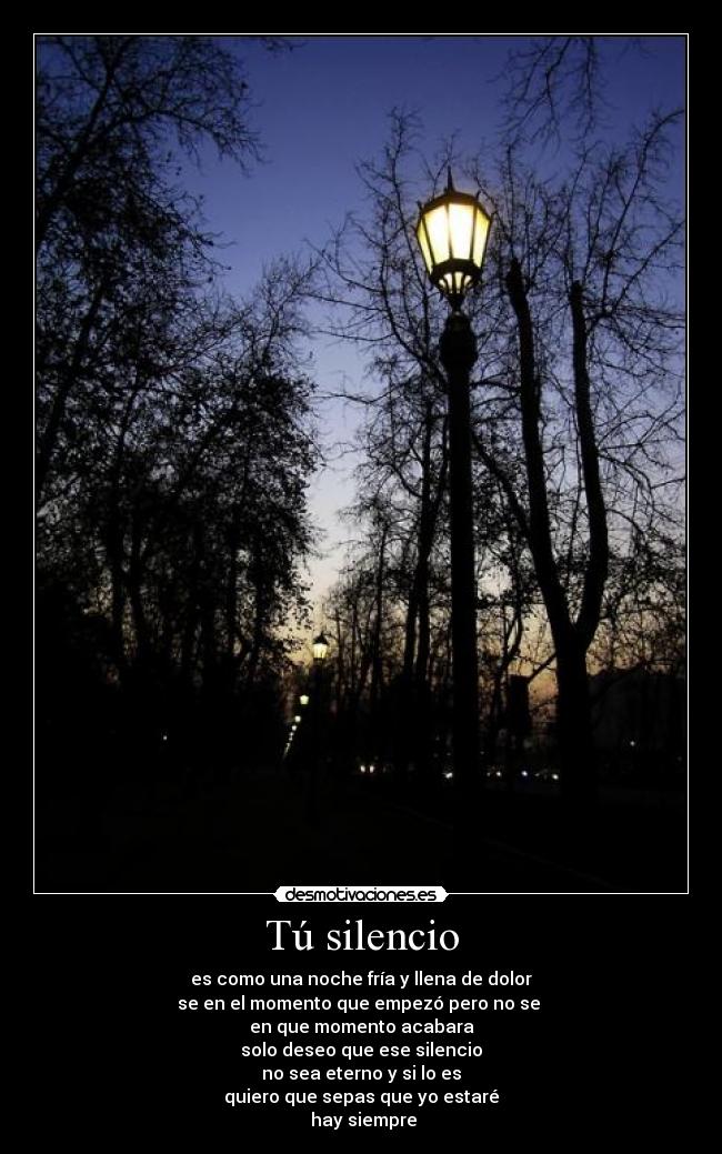 Tú silencio - 