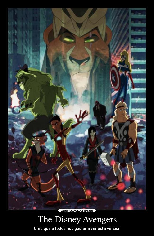 The Disney Avengers -