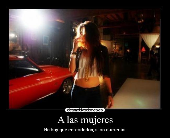 A las mujeres -