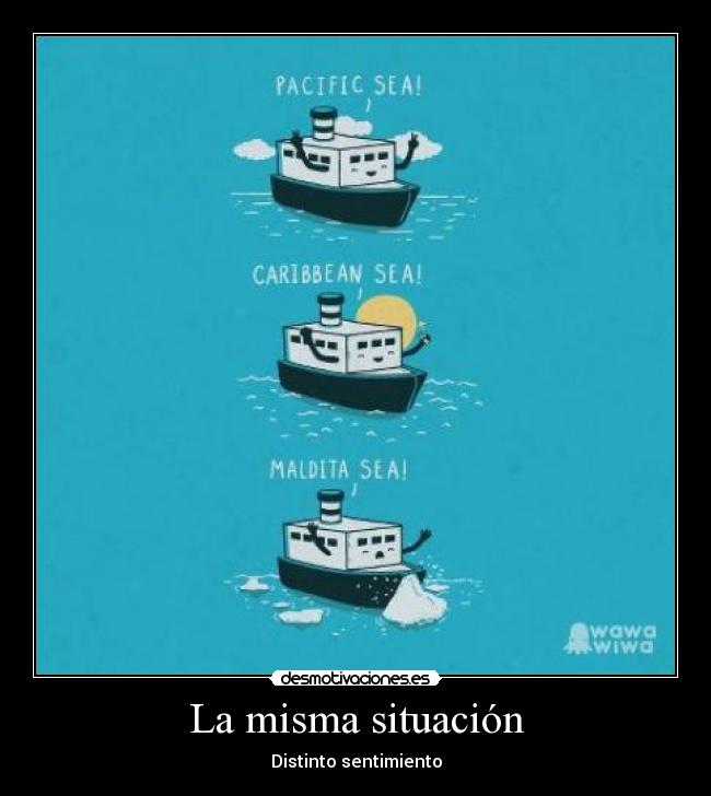 La misma situación -