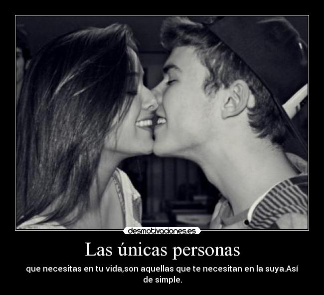 Las únicas personas - 