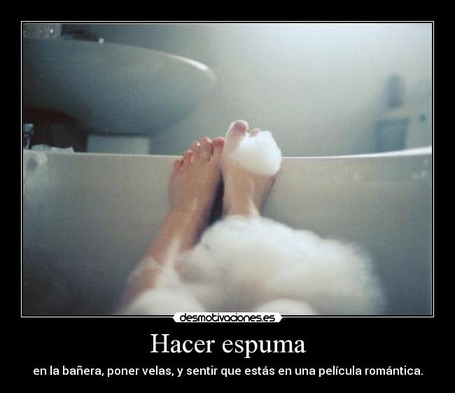 Hacer espuma -