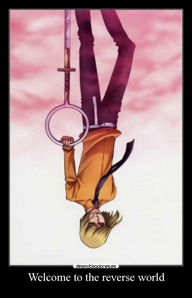 carteles efectolikot hirako shinji bleach vizored anime welcome the reverse world desmotivaciones