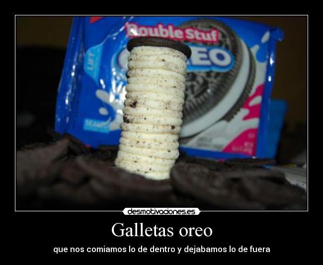 Galletas oreo -