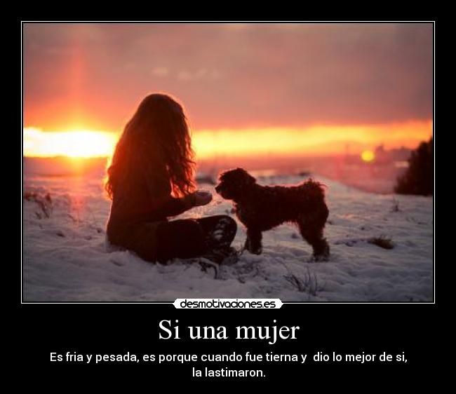 Si una mujer - 