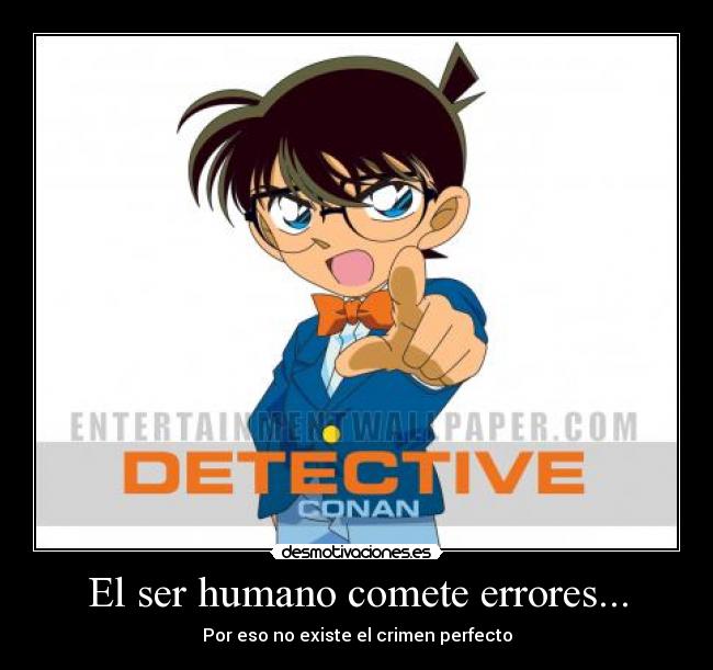 El ser humano comete errores... - 