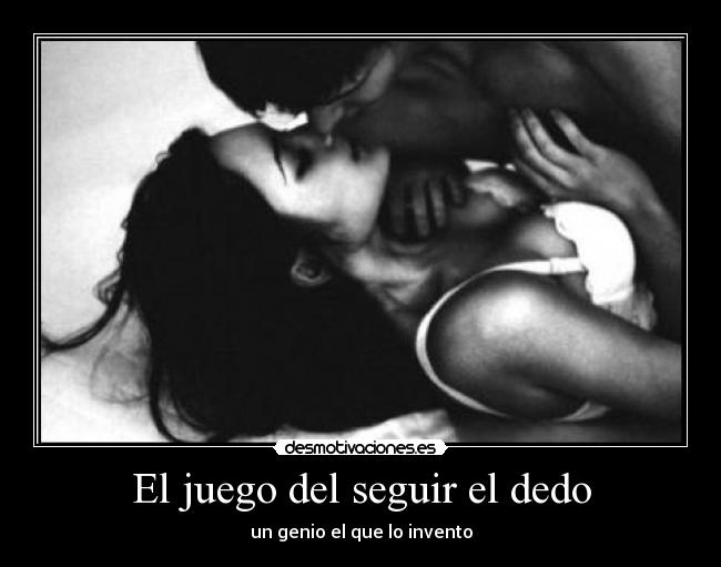 El juego del seguir el dedo - 