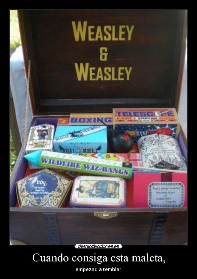 Cuando consiga esta maleta, - 