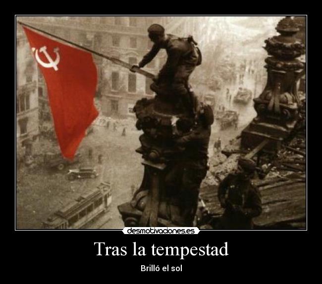 Tras la tempestad - Brilló el sol