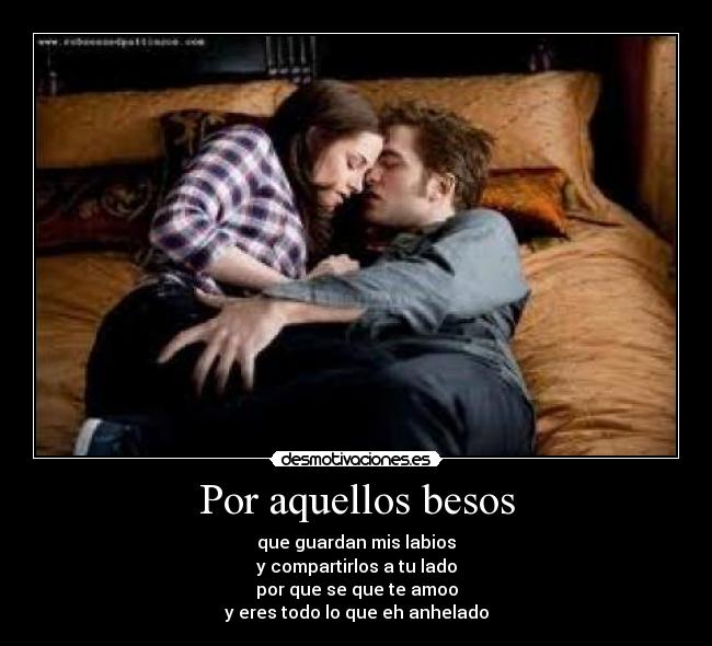 Por aquellos besos - 
