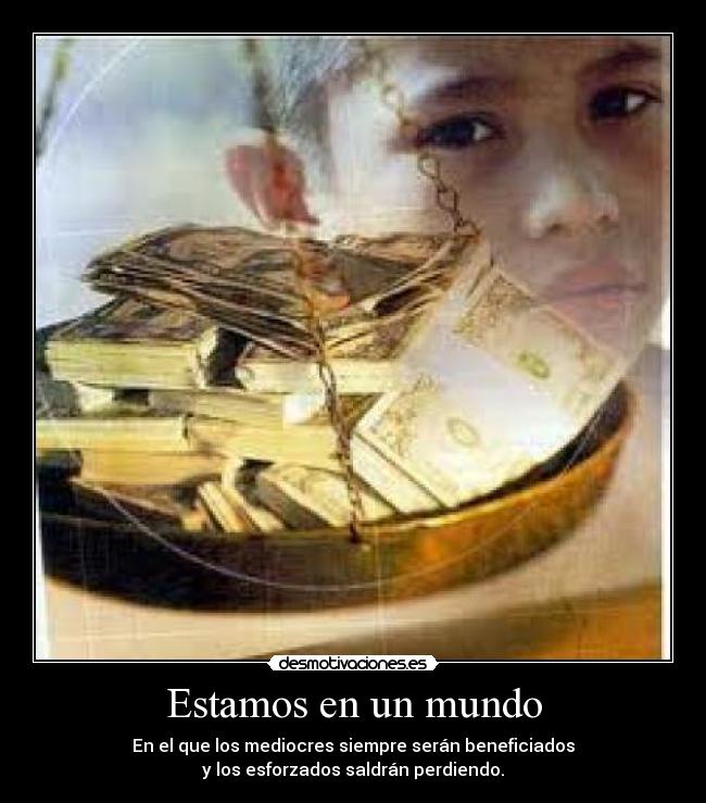 Estamos en un mundo -