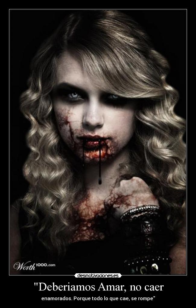 Deberiamos Amar, no caer -