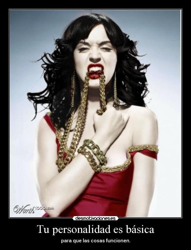 Tu personalidad es básica - 