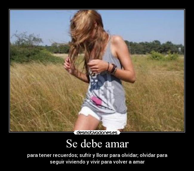 Se debe amar - 