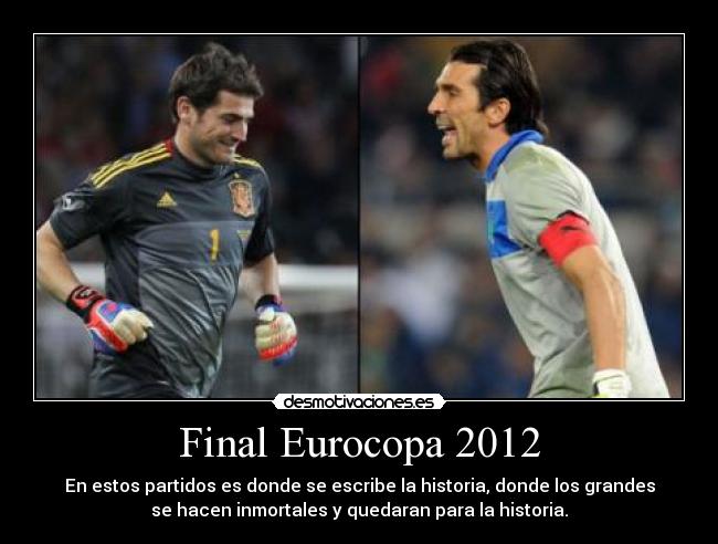 Final Eurocopa 2012 - 