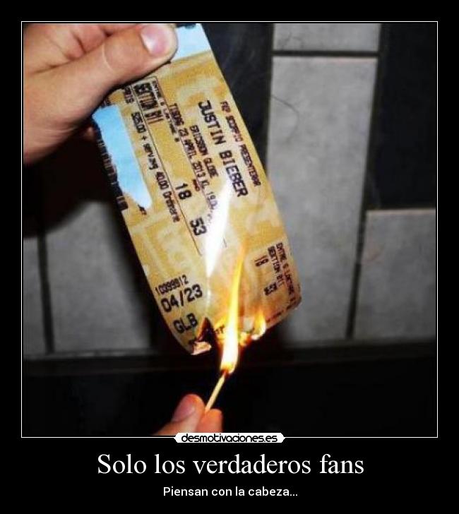 Solo los verdaderos fans - 