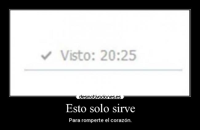 Esto solo sirve -