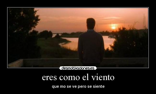 eres como el viento - 