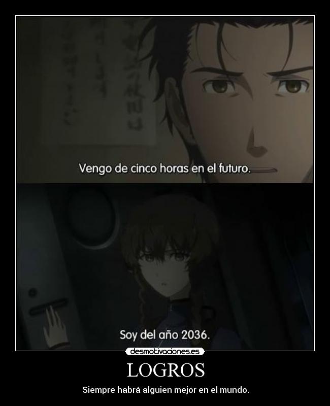 carteles harukaze raptorhunters 1291 steins gate amane suzuha okabe rintaro owned gotiancristian orion1 desmotivaciones