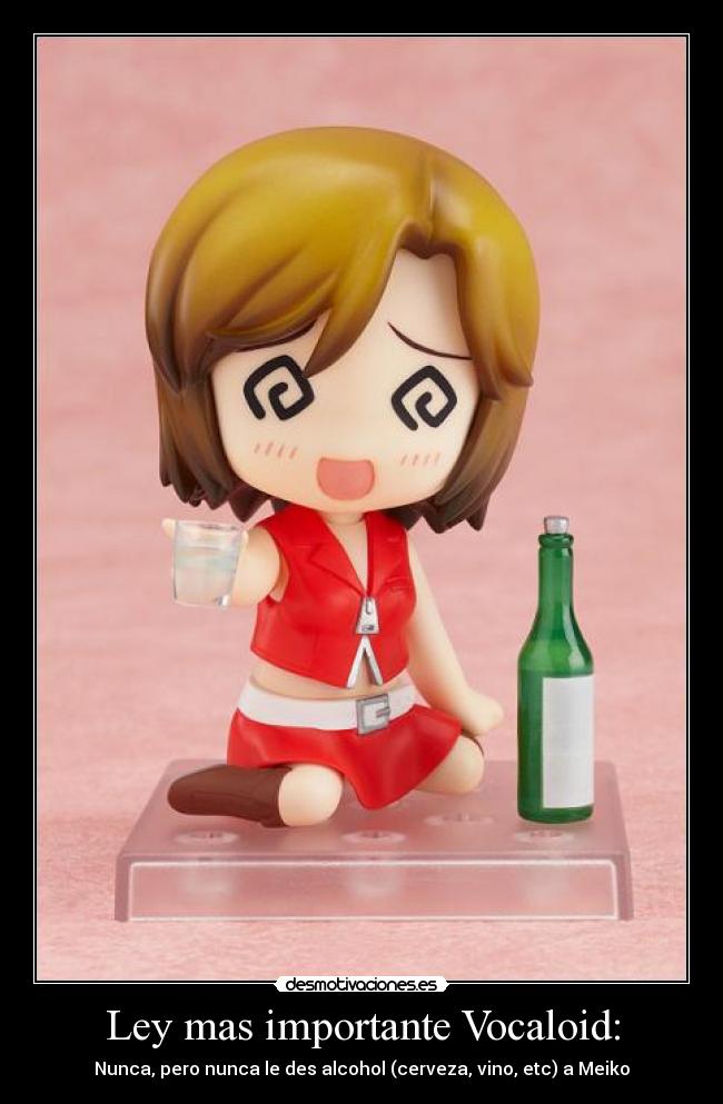 Ley mas importante Vocaloid: -