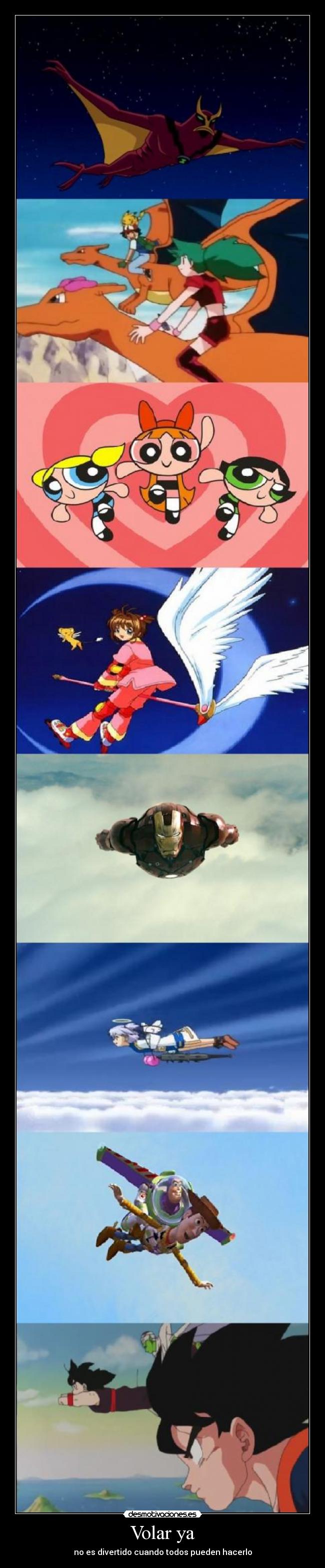 Volar ya - no es divertido cuando todos pueden hacerlo