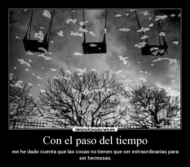 Con el paso del tiempo - 