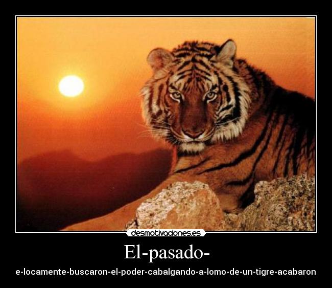 carteles pasado desmotivaciones