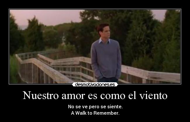 Nuestro amor es como el viento -