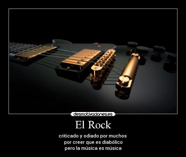 carteles rock rock musica desmotivaciones